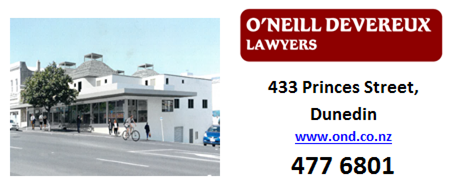 Leading law firm O’Neill Devereaux advertises in The Rock.